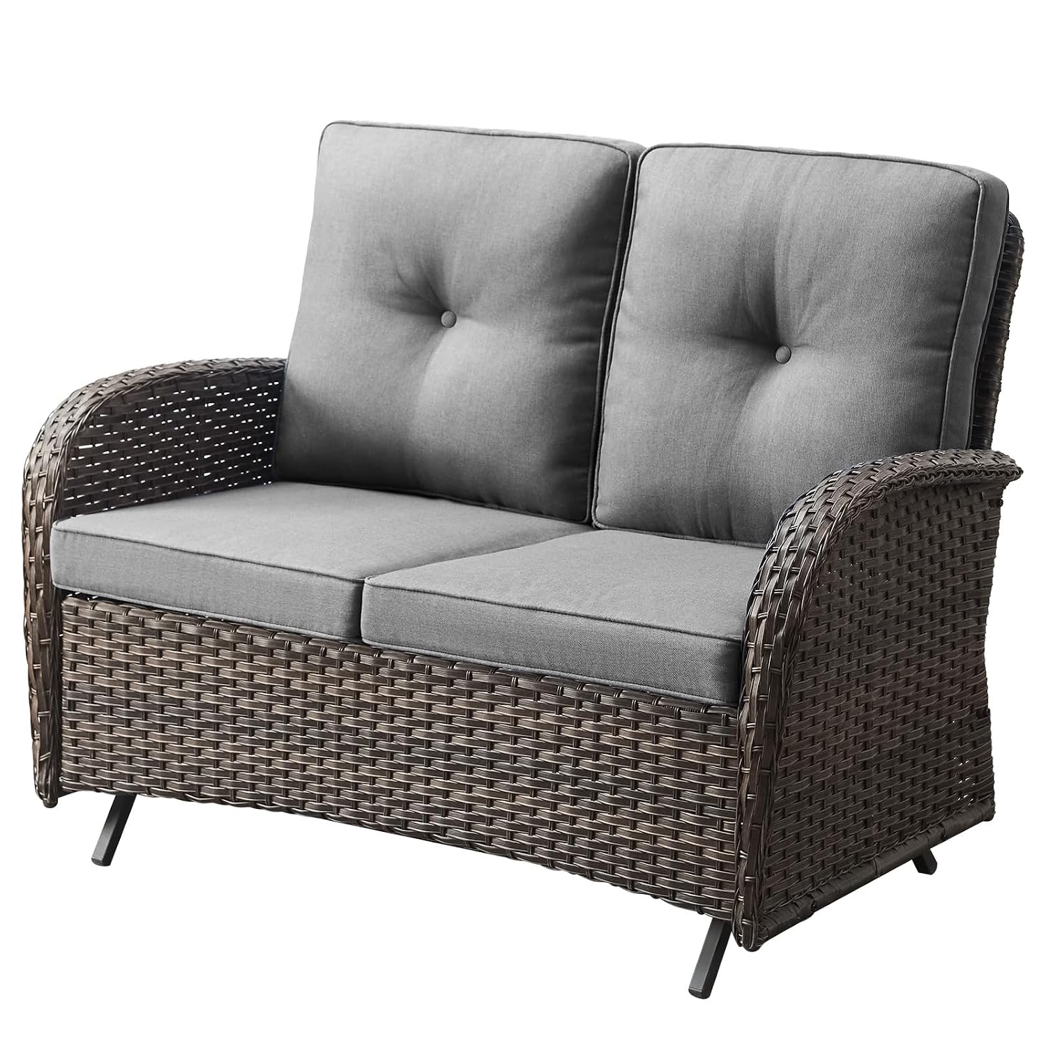Outdoor Furniture Loveseat - Kursi Goyang Luar Ruangan 2 Tempat