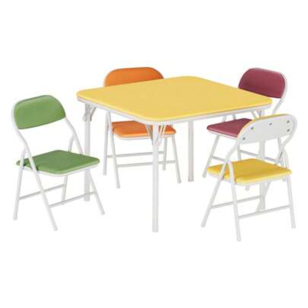 Outdoor Furniture Dining Set - Set Meja dan Kursi Lipat Persegi