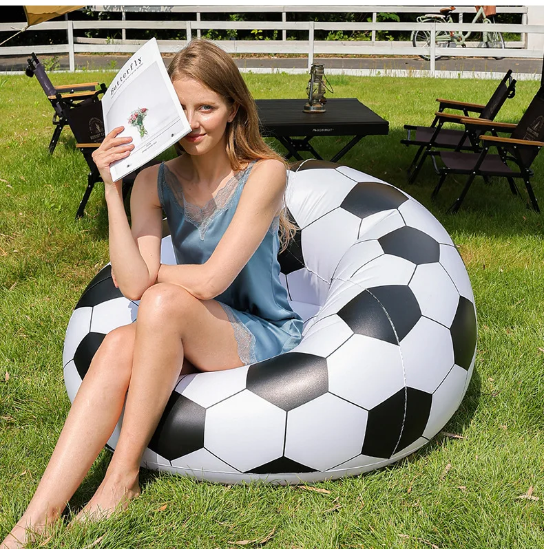 1 Buah Sofa Sepak Bola Kursi T - Outdoor Furniture Material ulasan dan harga