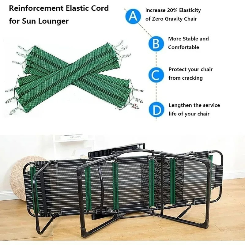 3/6 Buah Sabuk Elastis Penahan - Outdoor Furniture Material ulasan dan harga