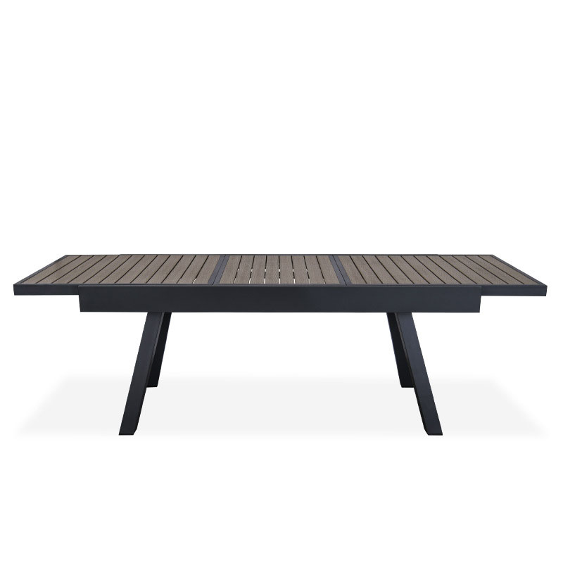 Set Meja Taman Aluminium Moder - Outdoor Furniture Dining Set ulasan dan harga