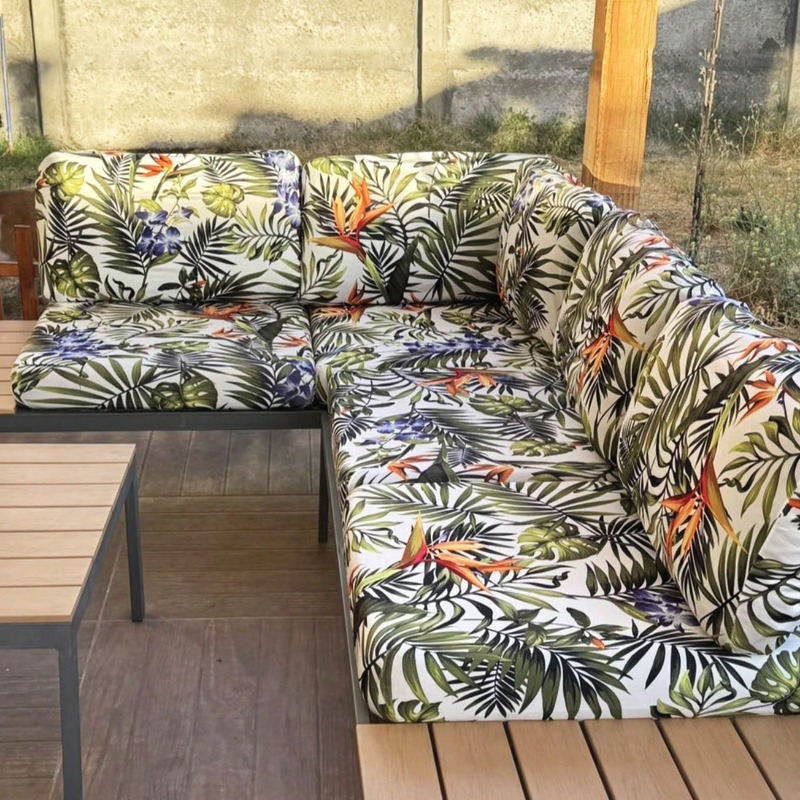 Sarung Bantal Luar Ruangan Sar - Outdoor Furniture No Cushions ulasan dan harga