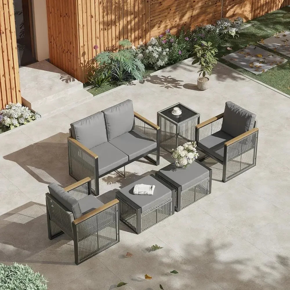 Set Furnitur Teras Luar Ruanga - Outdoor Furniture Loveseat ulasan dan harga
