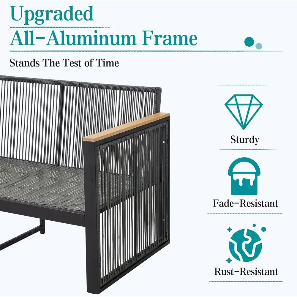 Set Furnitur Teras Luar Ruanga - Outdoor Furniture Loveseat ulasan dan harga