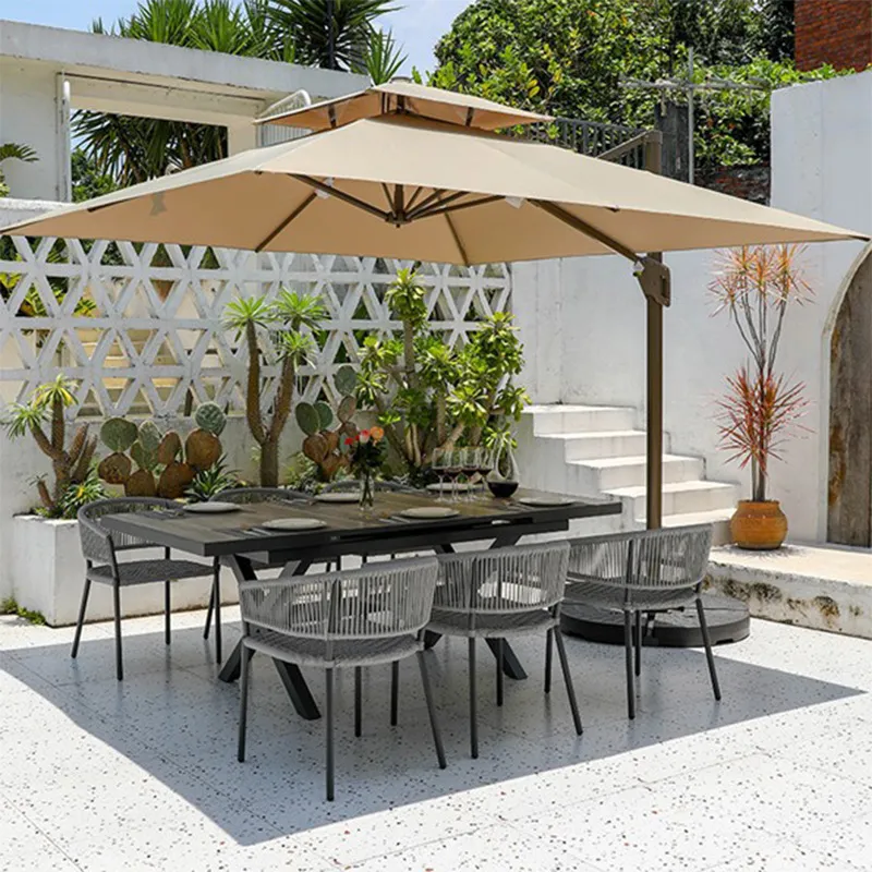 Set Meja dan Kursi Makan Luar  - Outdoor Furniture Dining Set ulasan dan harga