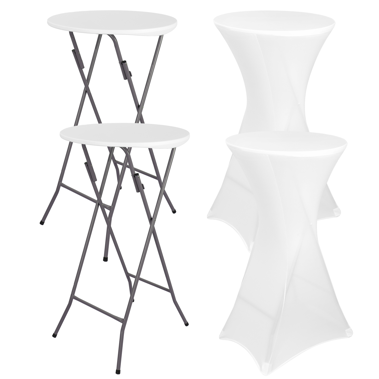 2 Set Meja Koktail Tinggi 24 I - Outdoor Furniture Dining Set ulasan dan harga