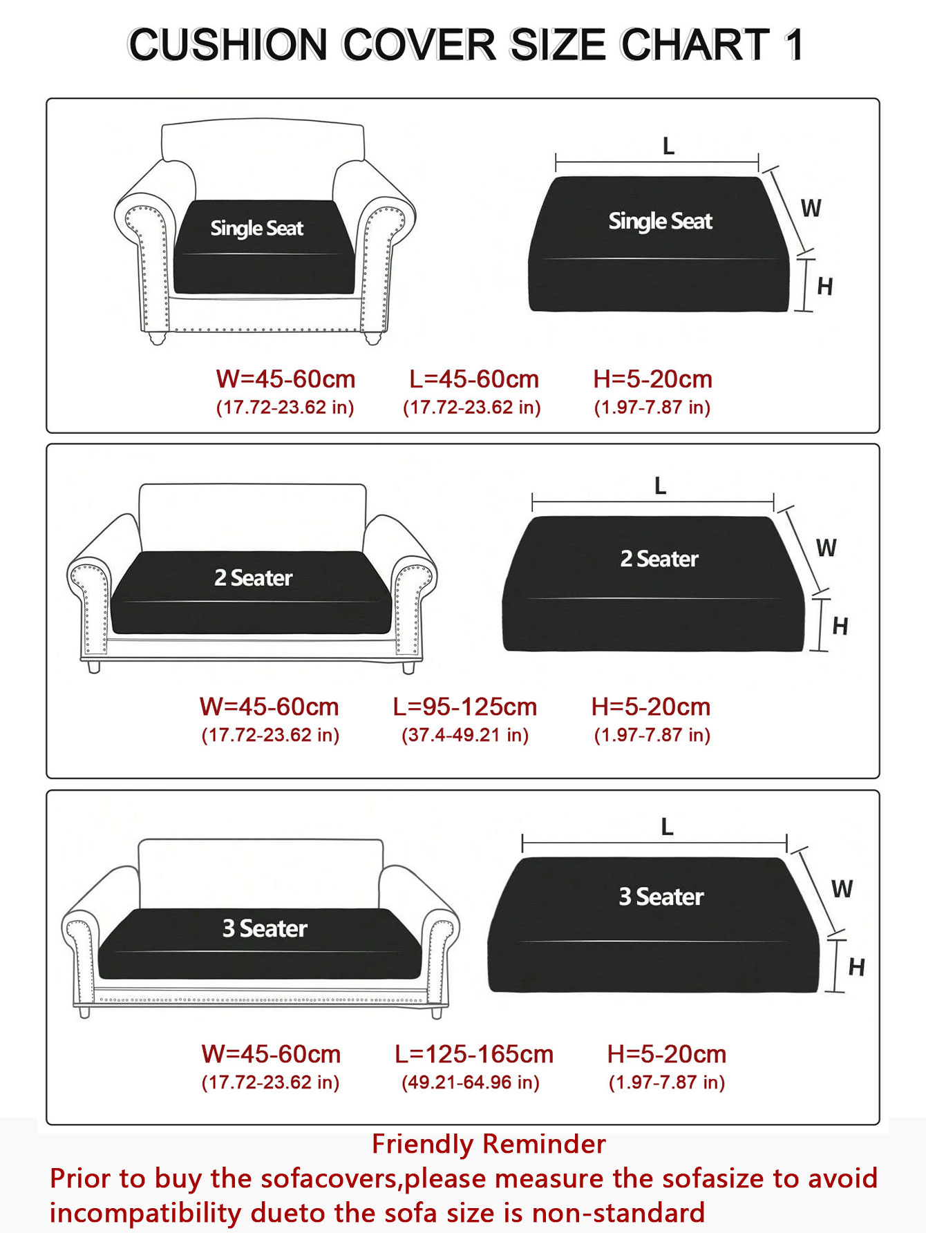 1 buah sarung Sofa elastis war - Outdoor Furniture No Cushions ulasan dan harga