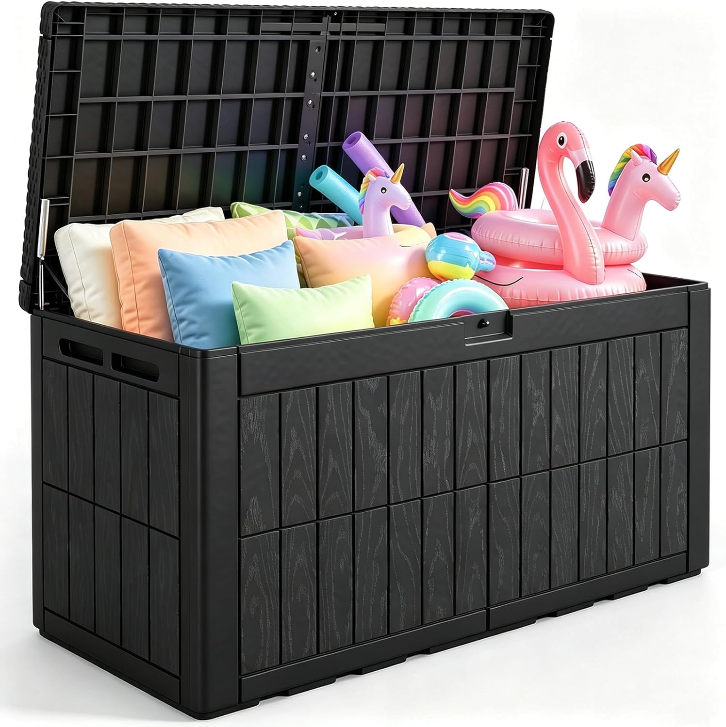 Kotak Penyimpanan Luar Ruangan - Outdoor Furniture Black ulasan dan harga