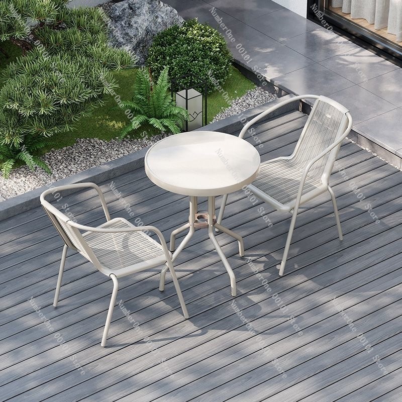 Set Meja Lipat Balkon Luar Rua - Outdoor Furniture Dining Set ulasan dan harga