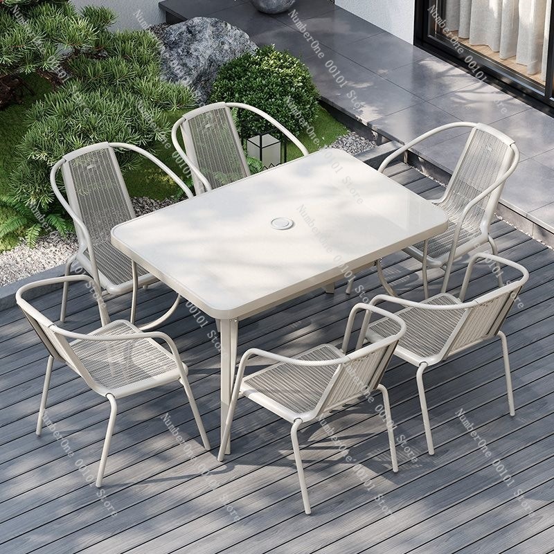 Set Meja Lipat Balkon Luar Rua - Outdoor Furniture Dining Set ulasan dan harga