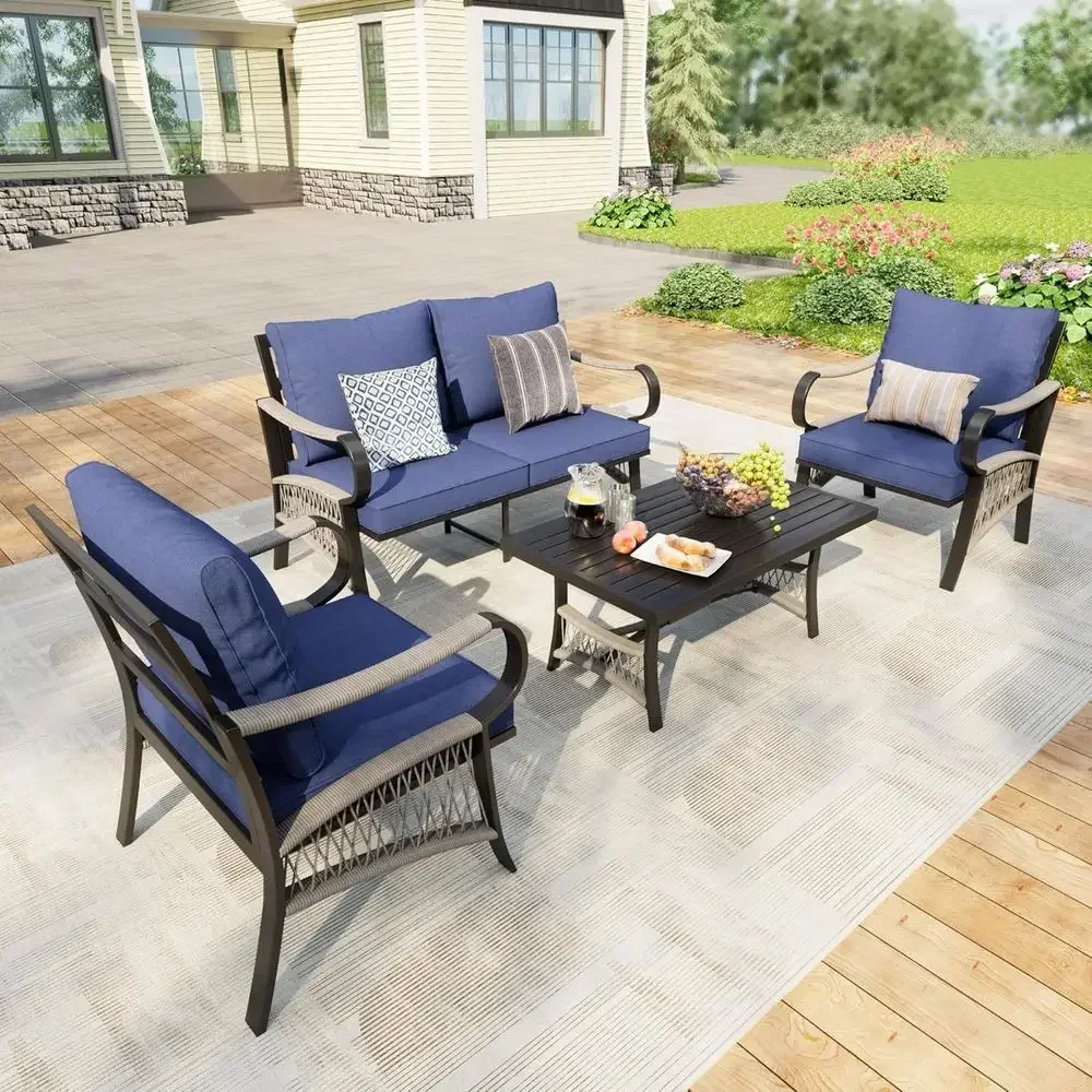 Set Furnitur Teras Luar Ruanga - Outdoor Furniture Loveseat ulasan dan harga
