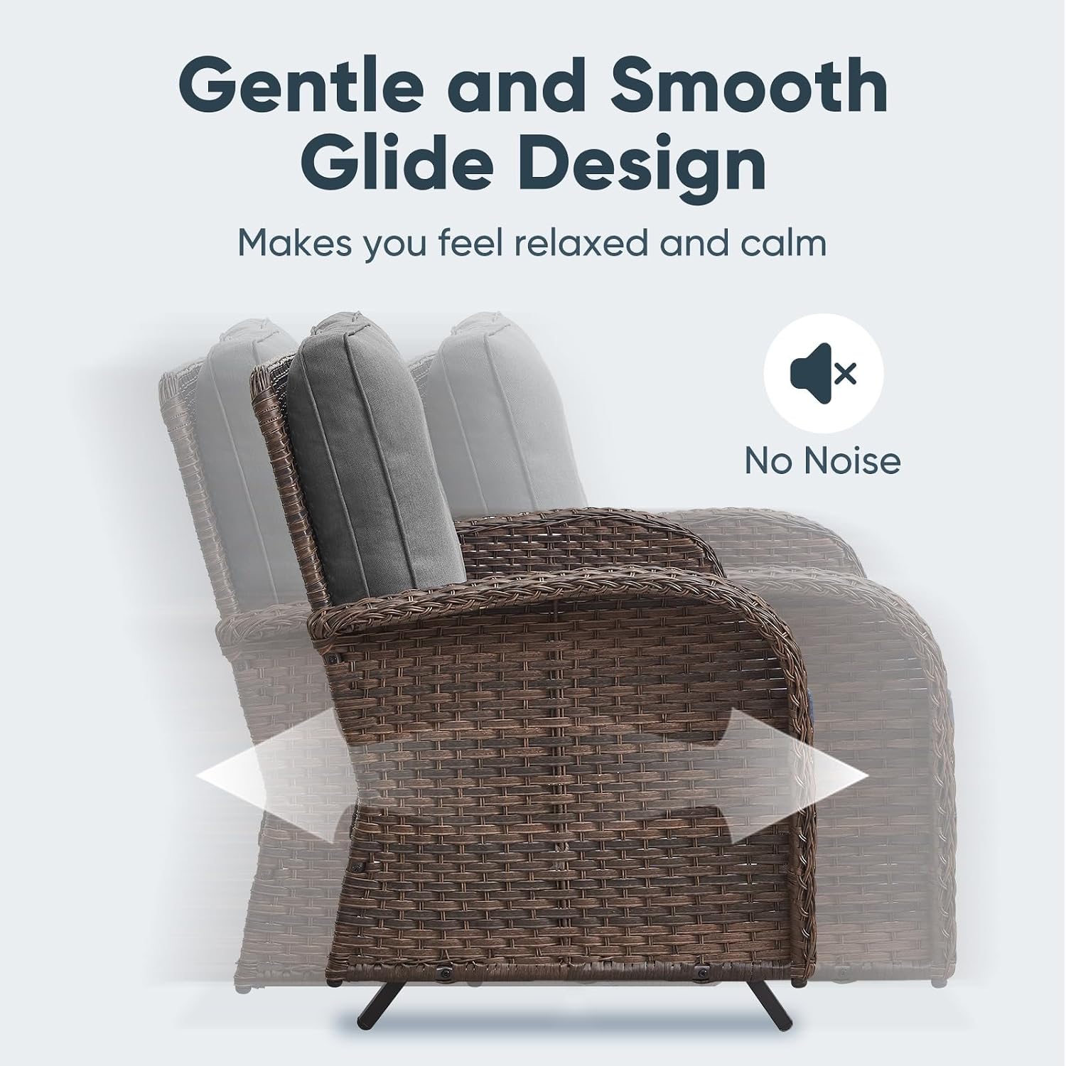Kursi Goyang Luar Ruangan 2 Te - Outdoor Furniture Loveseat ulasan dan harga