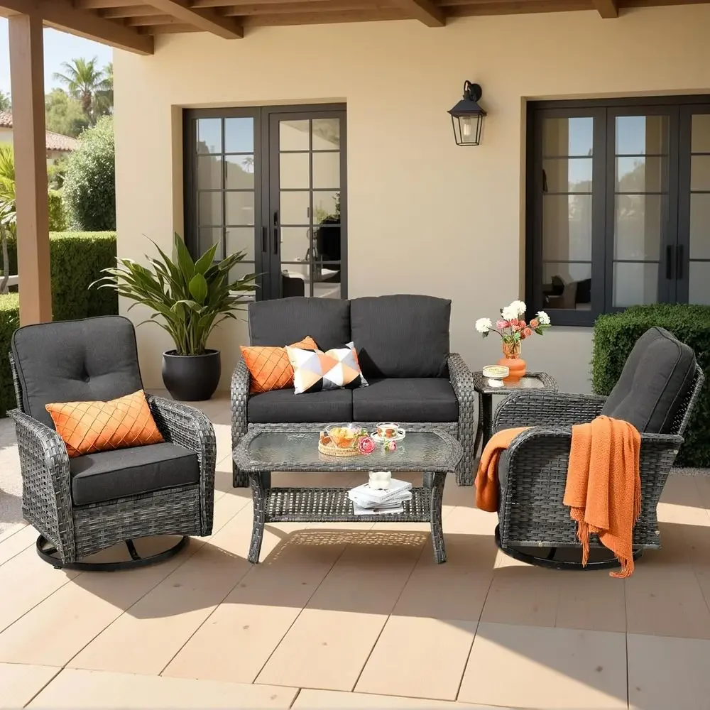 Set Furnitur Teras Luar Ruanga - Outdoor Furniture Loveseat ulasan dan harga