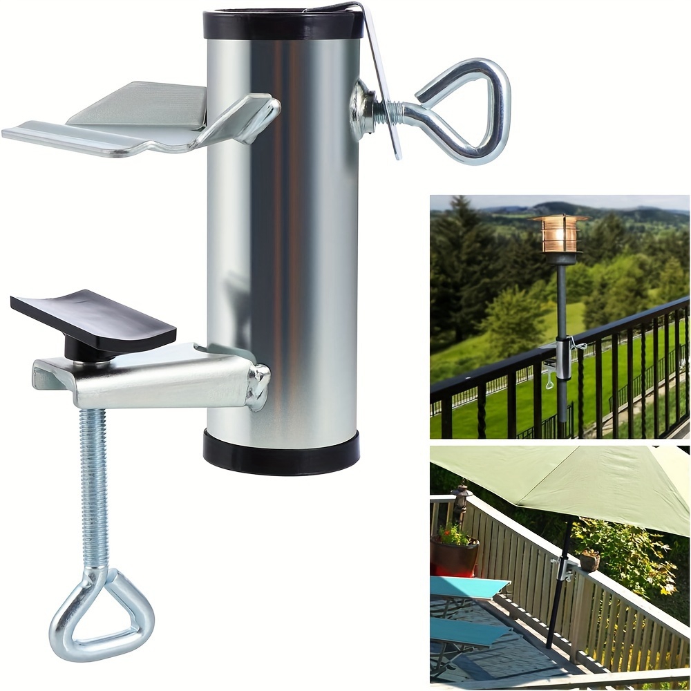 1 buah klip payung teras luar  - Outdoor Furniture Dining Set ulasan dan harga