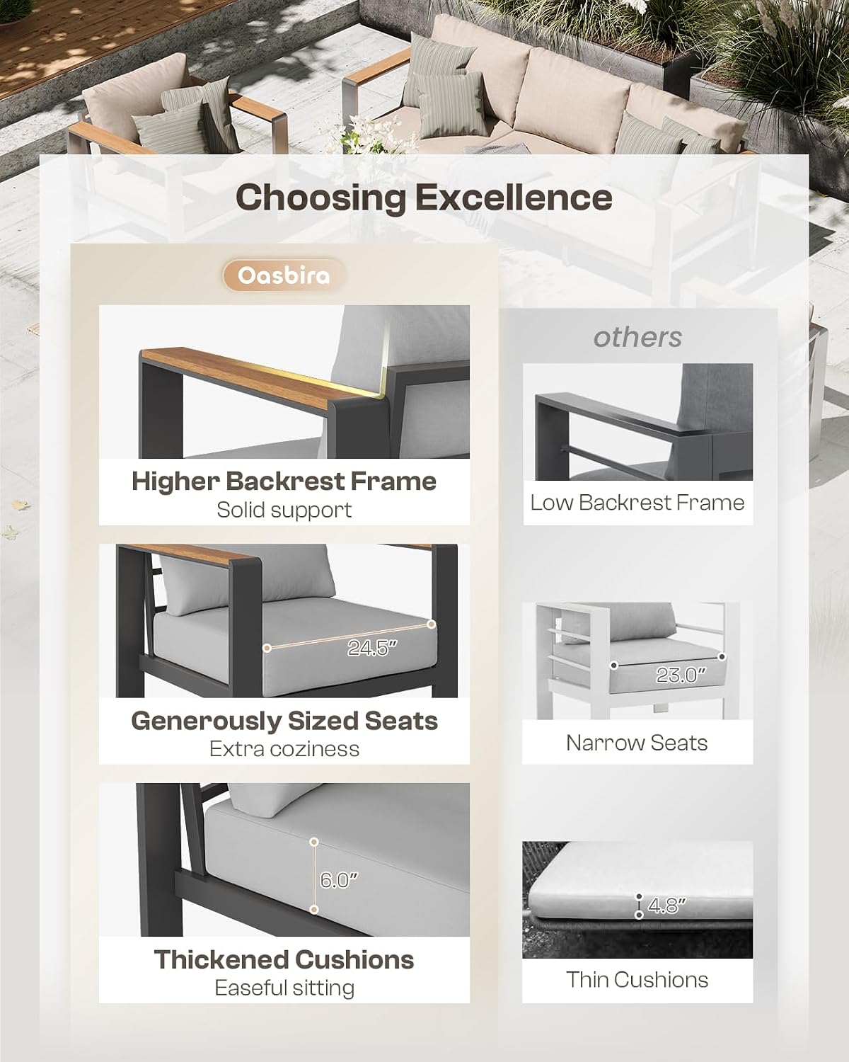 Sofa Loveseat Aluminium untuk  - Outdoor Furniture Loveseat ulasan dan harga