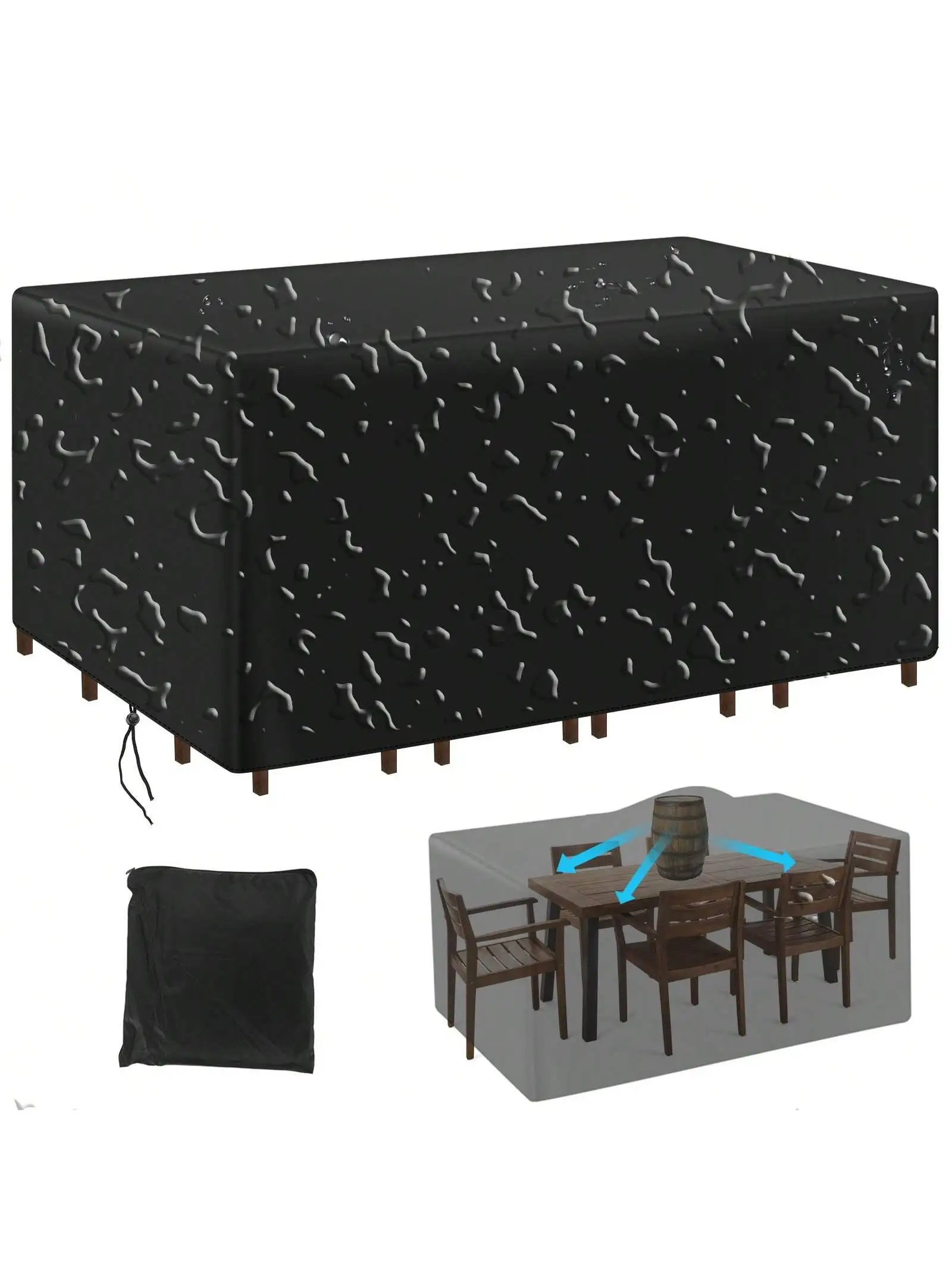 Furnitur taman teras luar ruan - Outdoor Furniture Black ulasan dan harga