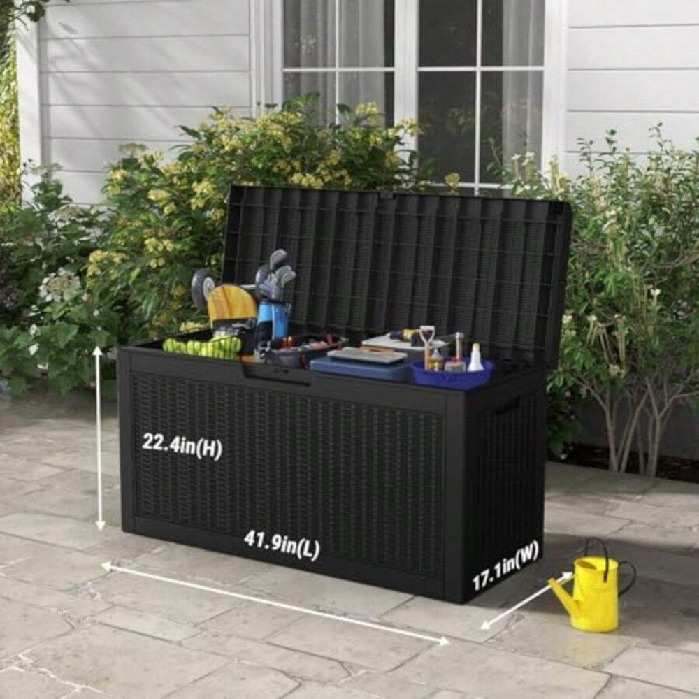 Kotak Penyimpanan Luar Ruangan - Outdoor Furniture For Patio ulasan dan harga