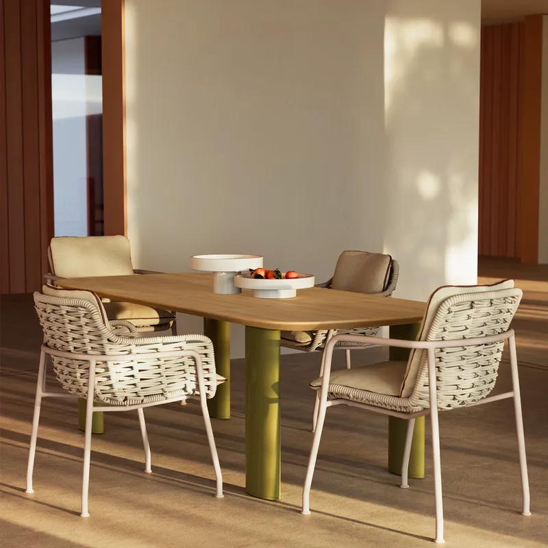 Set Meja dan Kursi Makan Luar  - Outdoor Furniture Dining Set ulasan dan harga