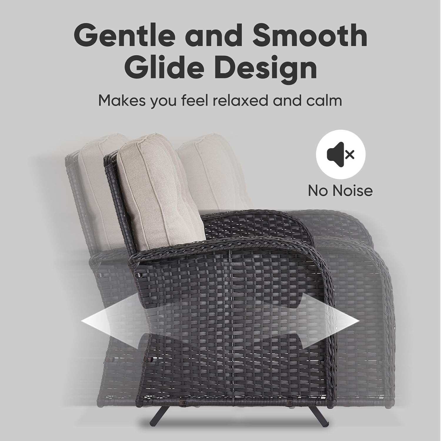 Kursi Goyang Luar Ruangan - Ka - Outdoor Furniture Loveseat ulasan dan harga