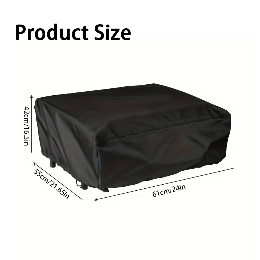 1 Buah Penutup Pelindung Oven  - Outdoor Furniture Black ulasan dan harga