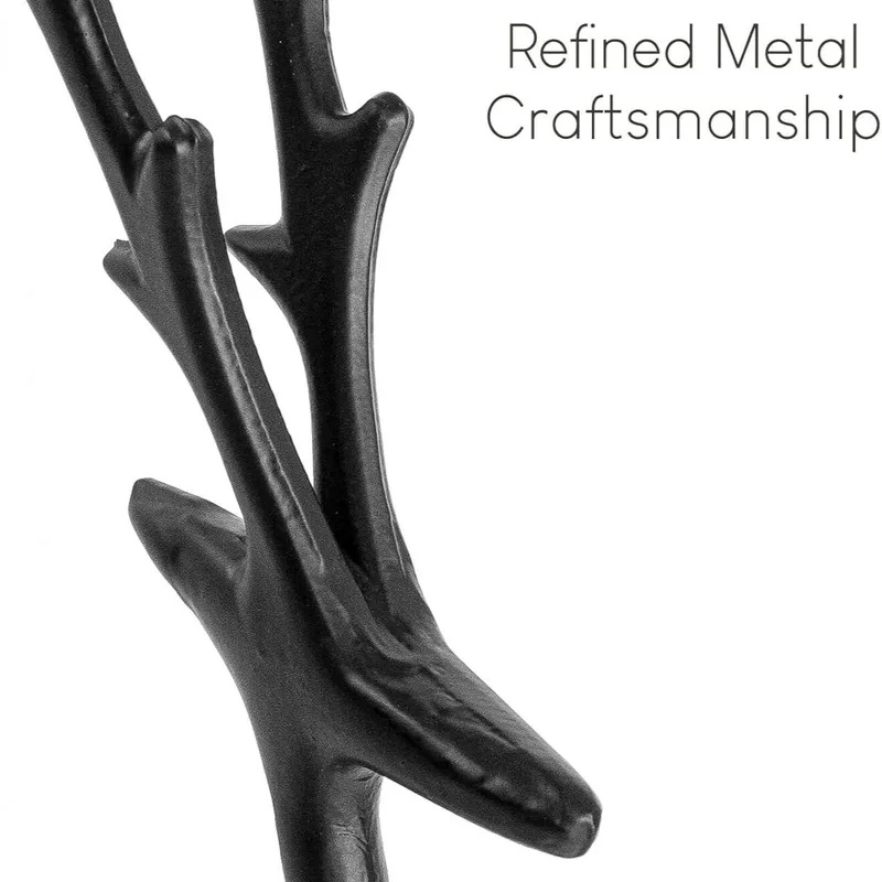 1 buah Patung Rusa Natal Hitam - Outdoor Furniture Black ulasan dan harga