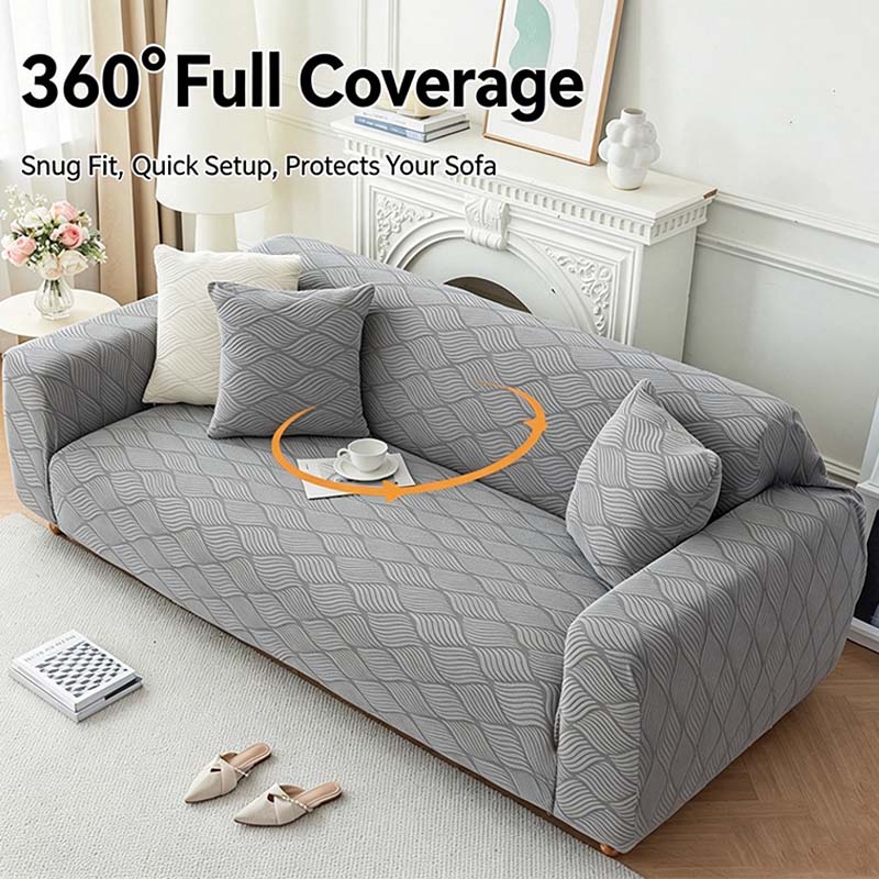 1PC Sarung Sofa Jacquard Penut - Outdoor Furniture Cover Xl ulasan dan harga
