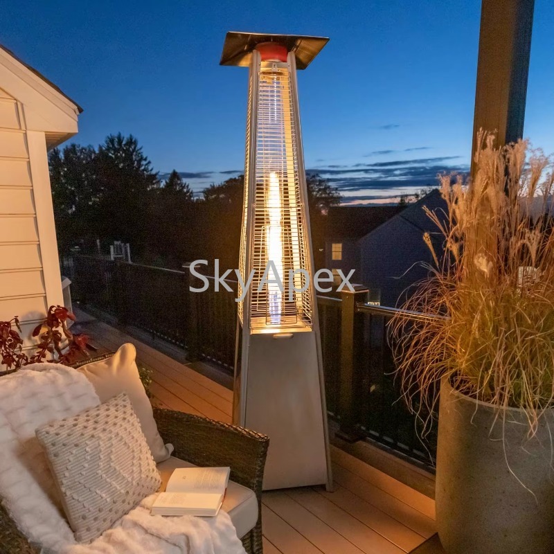 Pemanas Patio Piramida Api Tam - Patio Heater Standing ulasan dan harga