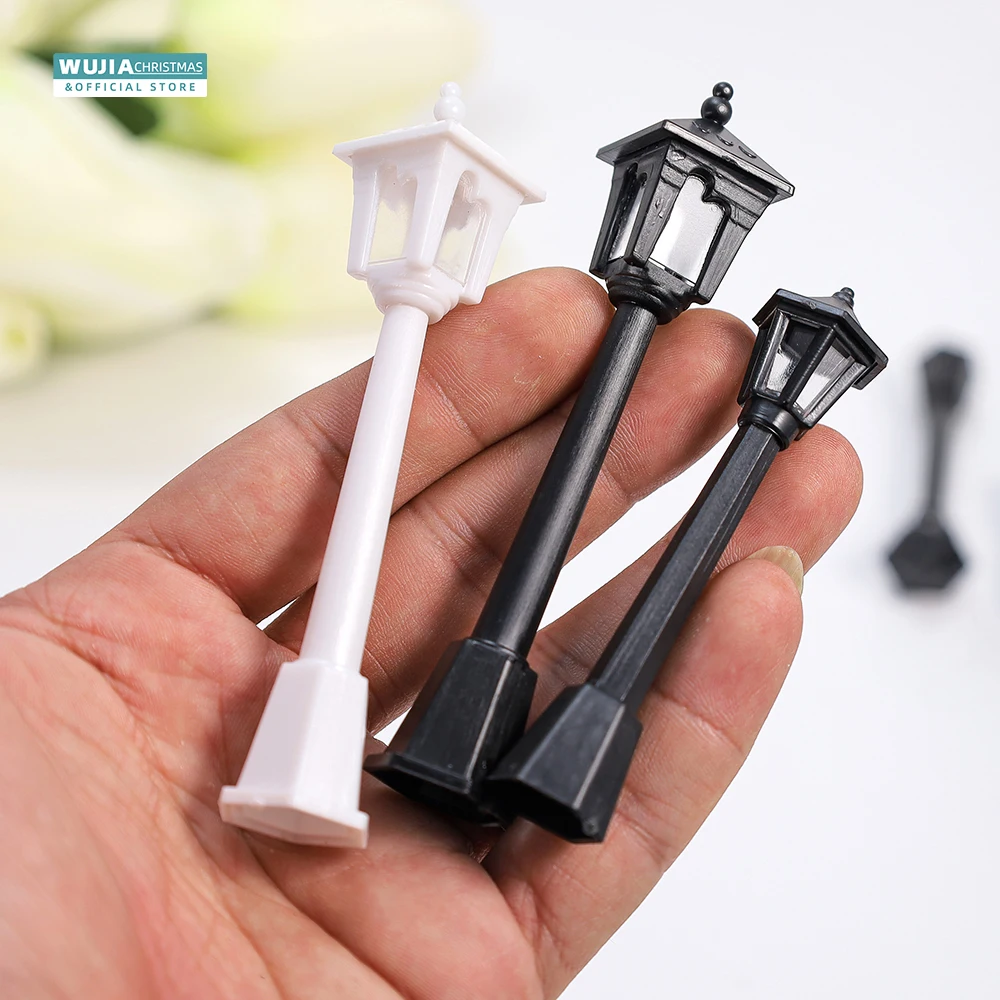 Miniatur lampu jalan, 6/12 bua - Outdoor Furniture Material ulasan dan harga