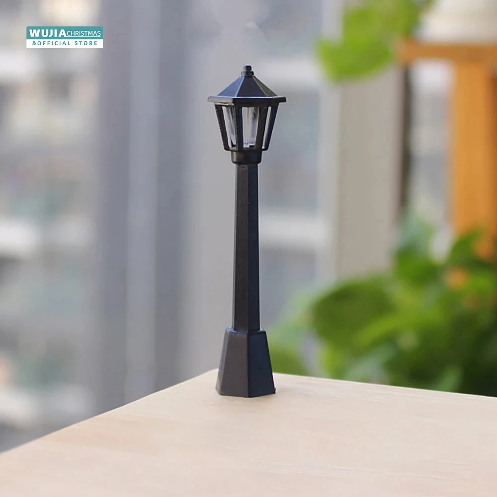 Miniatur lampu jalan, 6/12 bua - Outdoor Furniture Material ulasan dan harga