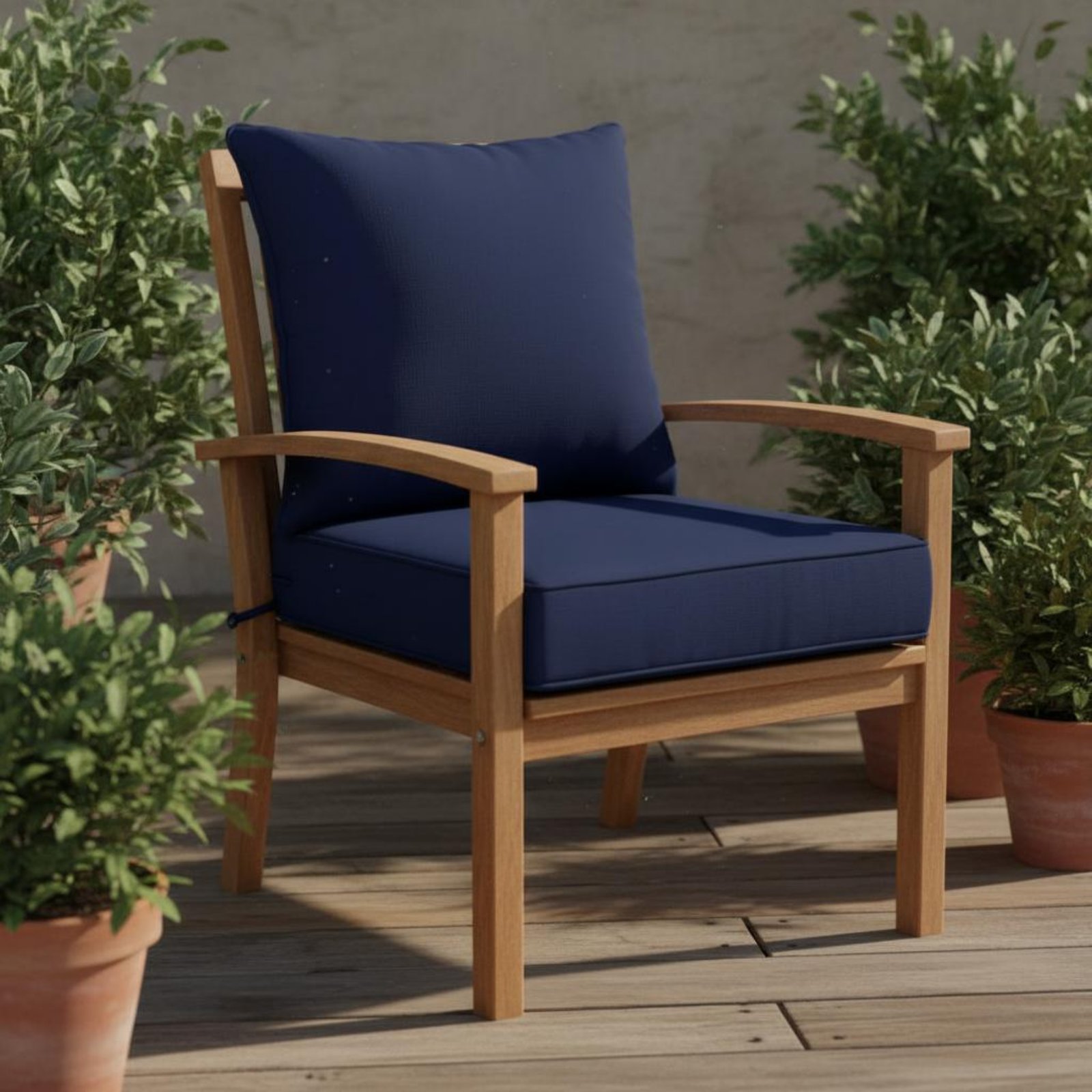 Bantalan Kursi Teras dengan Pe - Outdoor Furniture For Patio ulasan dan harga
