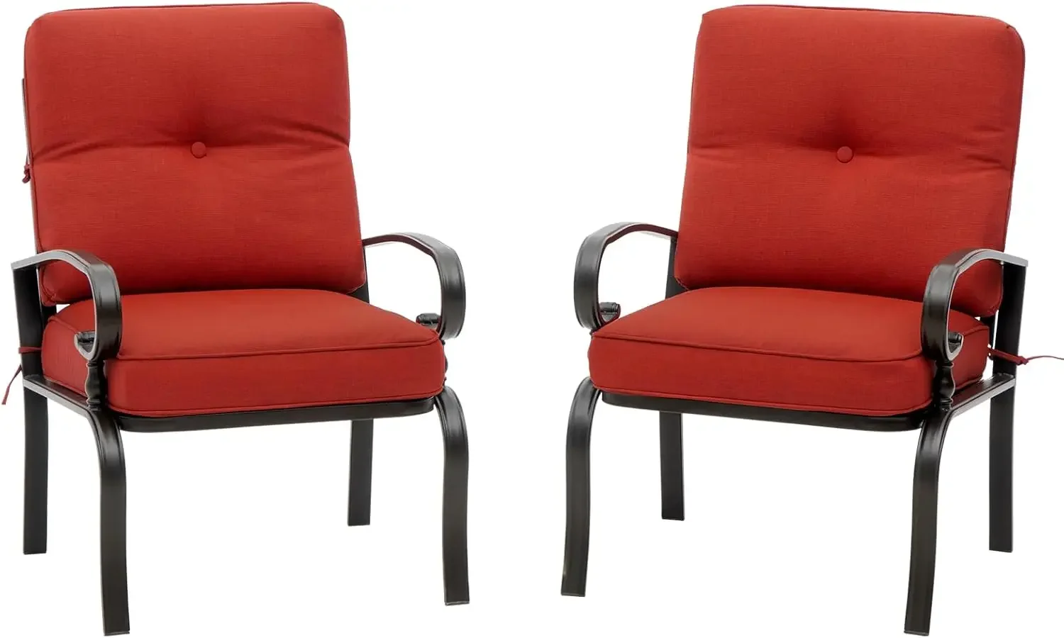 Kursi Bistro Logam Merah untuk - Outdoor Furniture Dining Set ulasan dan harga